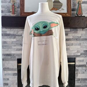 Disney Star Wars Baby Yoda Grogu “The Bounty” Cream Spirit Jersey